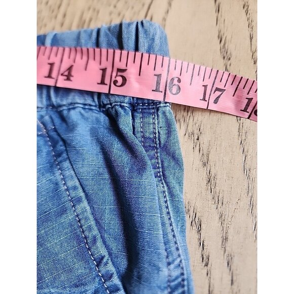 Polo Ralph Lauren Shorts Denim Jean Shorts Size Boys 20 Mens 32 Cargo Vintage - Picture 6 of 7